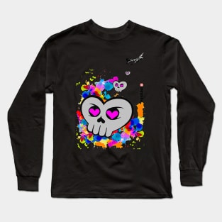 HeartSkulls™️ Love Bomb #2 Long Sleeve T-Shirt